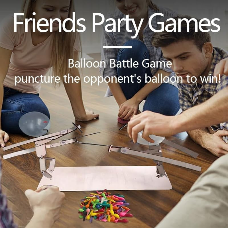 Balloon Man Battle Platform Export Popular Wooden Splicing Kidsren's Double Battle Balloon Man Battle