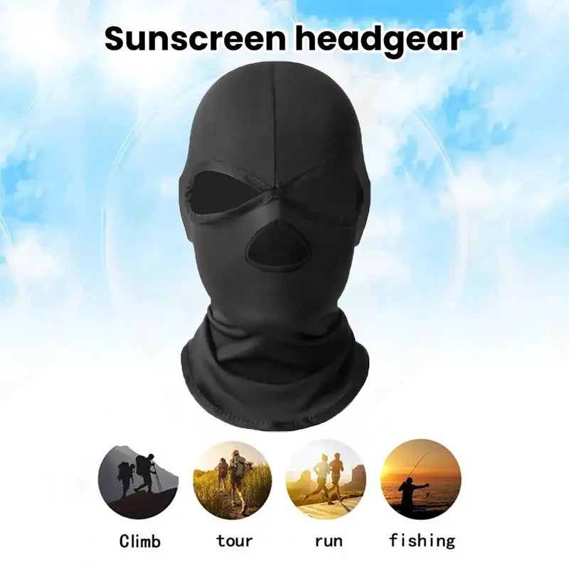 Breathable Full Face Mask Balaclava Mask Outdoor Sports Motorcycle Riding Sports UV Protection Mask