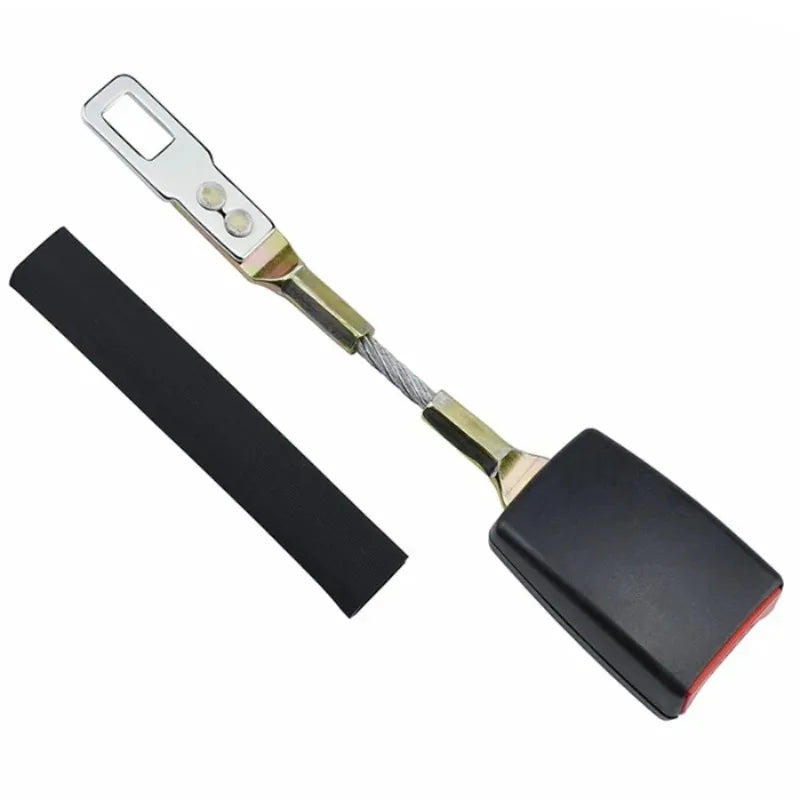 Premium Universal Seat Belt 25 Buckle Extender Clip Heavy Duty Metal Adapter for Car Safety Belts (Compatible with Most Models)