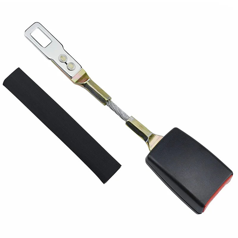 Premium Universal Seat Belt 25 Buckle Extender Clip Heavy Duty Metal Adapter for Car Safety Belts (Compatible with Most Models)