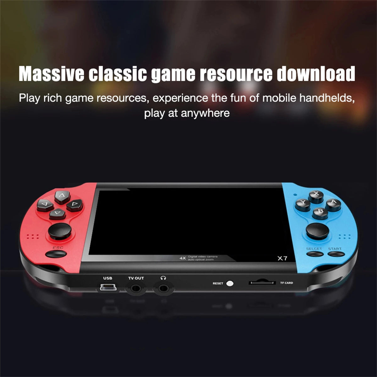 Retro Video Game Console Portable Handheld Gaming Videogame Machine Mini Arcade Player Emulator Smart Gamepad Portatil Retrogame